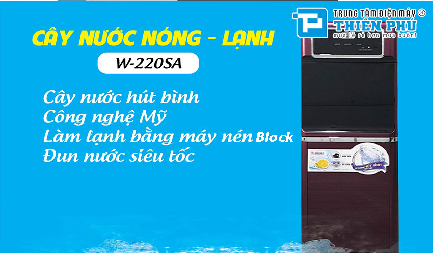 Những lý do tại sao nên chọn mua cây nước nóng lạnh cho gia đình bạn