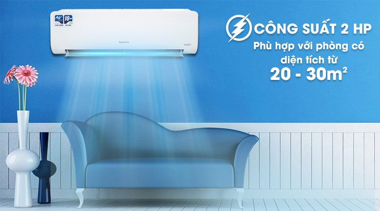 Review chiếc điều hòa Nagakawa Inverter 18000Btu 1 Chiều NIS-C18R2H12