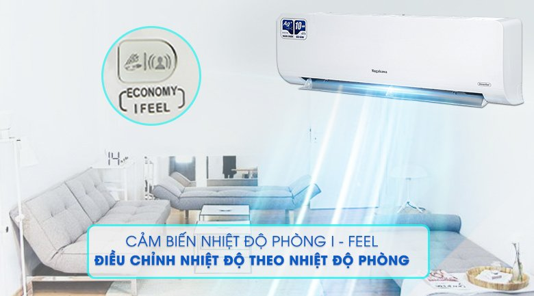 Review chiếc điều hòa Nagakawa Inverter 18000Btu 1 Chiều NIS-C18R2H12