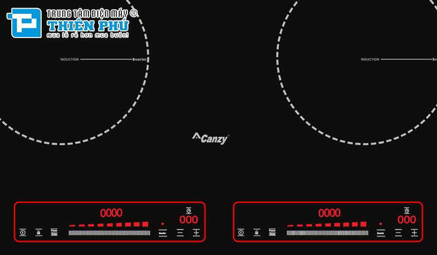 Tận hưởng sự tiện nghi với bếp từ đôi Canzy CZ 06I: Đánh giá chi tiết