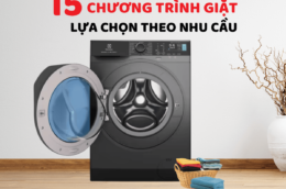 5 điều có thể bạn chưa biết về máy giặt Electrolux inverter EWF1024P5SB 10kg