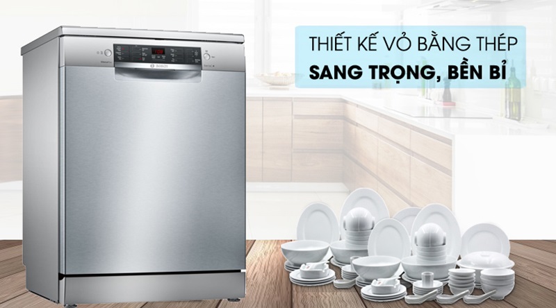 Máy rửa bát Bosch độc lập đa dạng mẫu mã hơn
