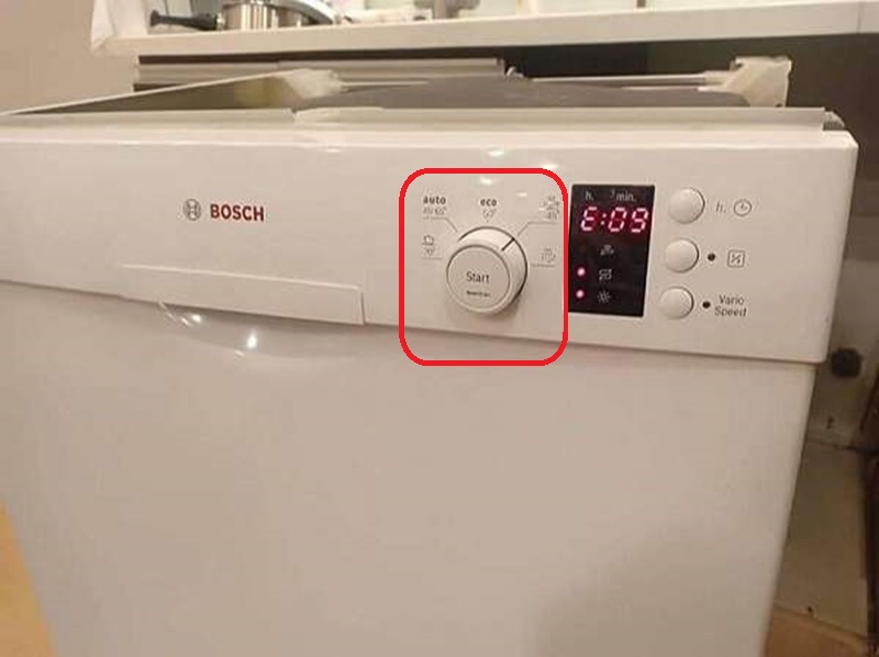 Cách cài đặt mức tiêu hao muối cho máy rửa bát Bosch serie 2
