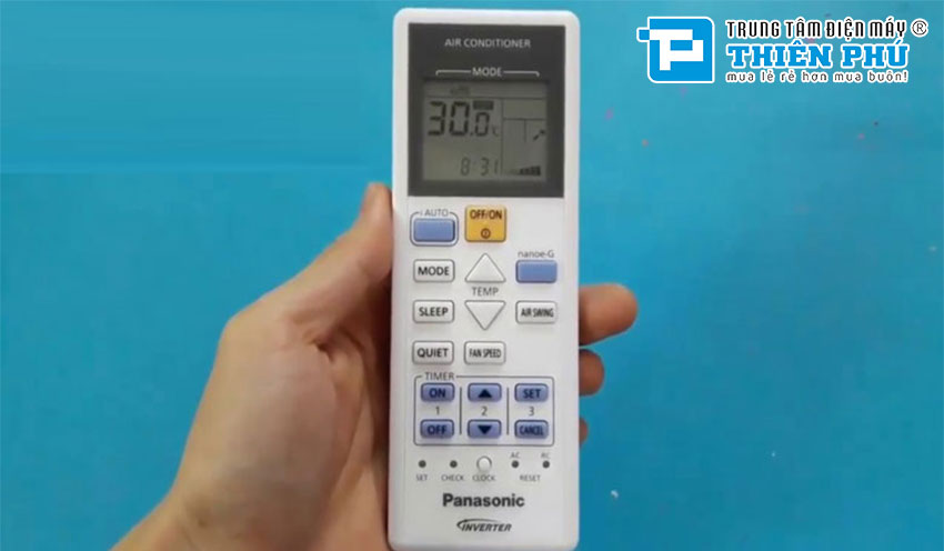 Hướng dẫn chi tiết từ A - Z về cách cài đặt hẹn giờ trên điều hòa Panasonic