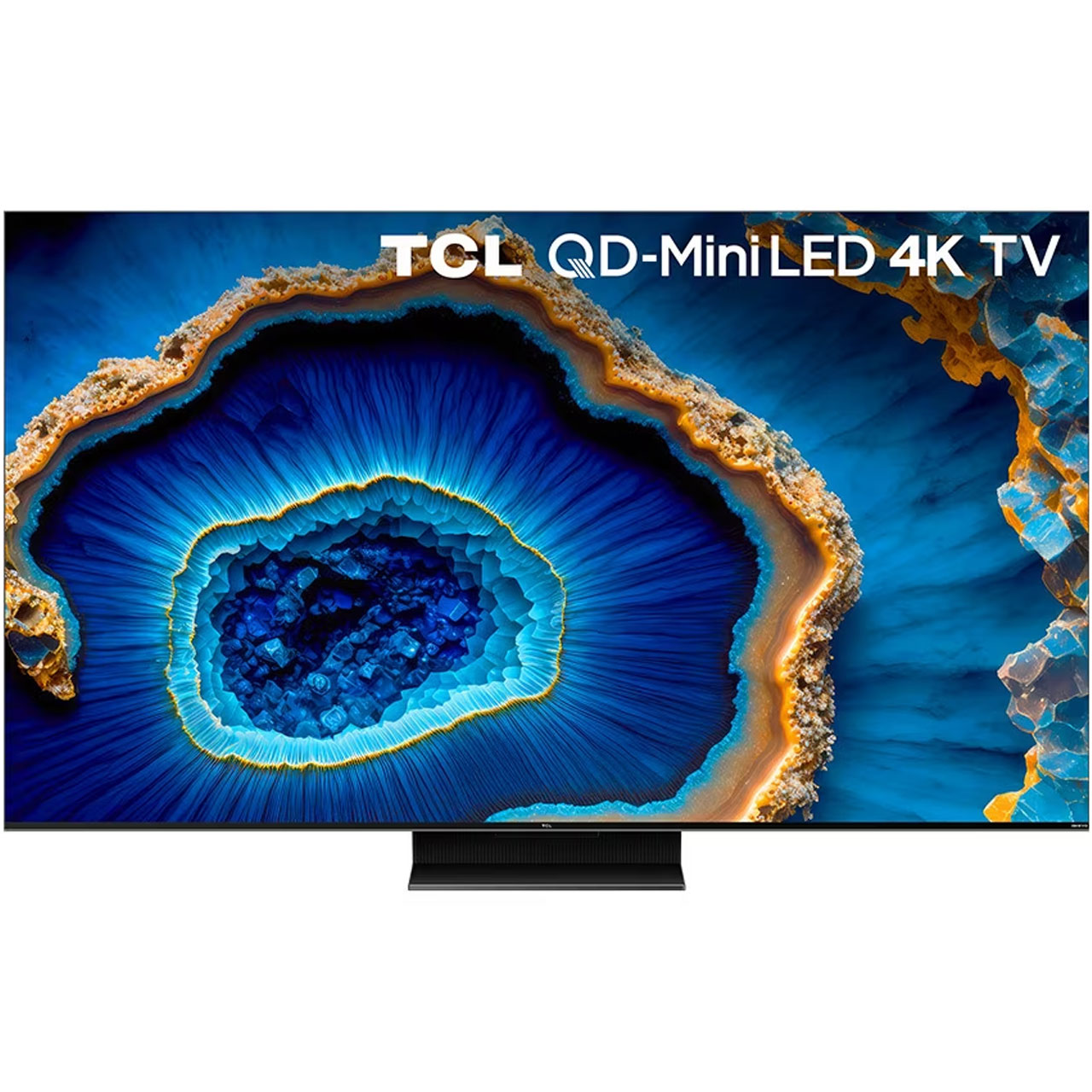 TCLと共同開発したQLED/miniLEDパネルを搭載するドンキ専用スマート