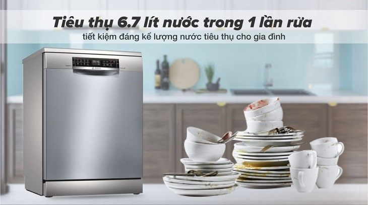 6 chương trình rửa tiện lợi