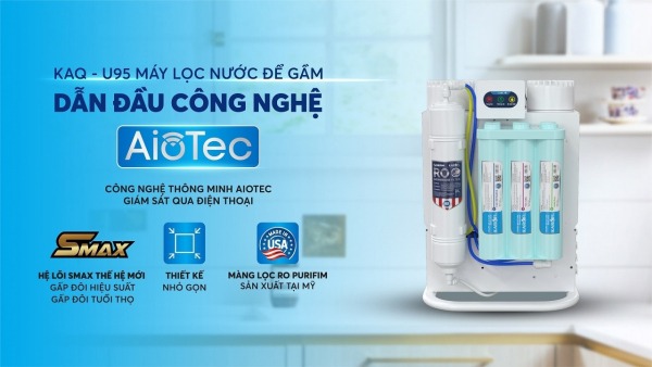 Những lý do không nên bỏ qua máy lọc nước Karofi KAQ-U95 cho gia đình