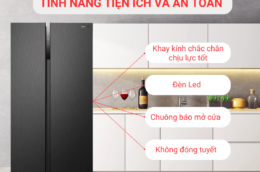 Điểm đáng chú ý ở tủ lạnh Hitachi HRSN9552DDXVN bạn cần biết