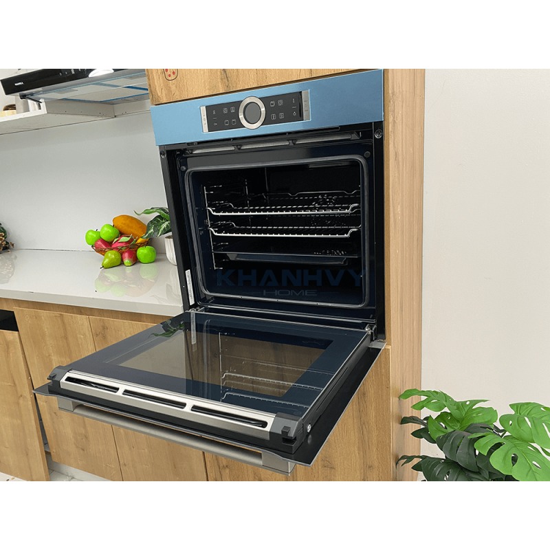 Điểm danh những ưu điểm nổi bật mà lò nướng Bosch âm tủ HBG633BS1A 71 lít series 8 mang lại