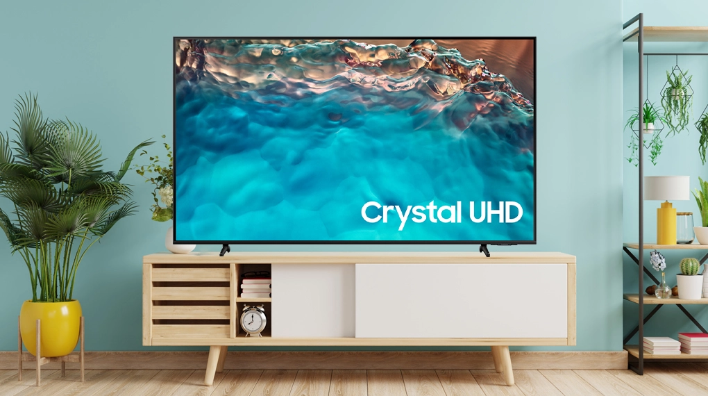 Dưới 9 triệu có ngay tivi Samsung 50 inch UA50BU8000KXXV siêu bền