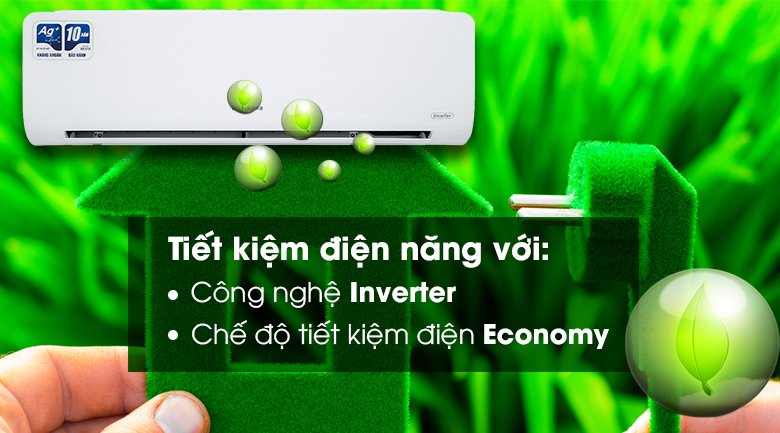 Đánh giá chi tiết điều hòa Nagakawa Inverter 9000Btu 1 Chiều NIS-C09R2H12