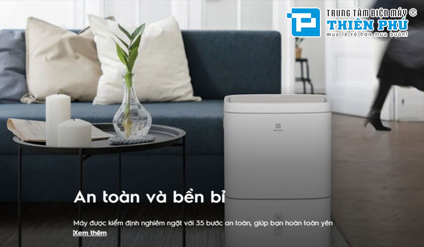 Hướng dẫn cách sử dụng và bảo quản máy hút ẩm Electrolux EDH10TRBW1 cho mọi nhà