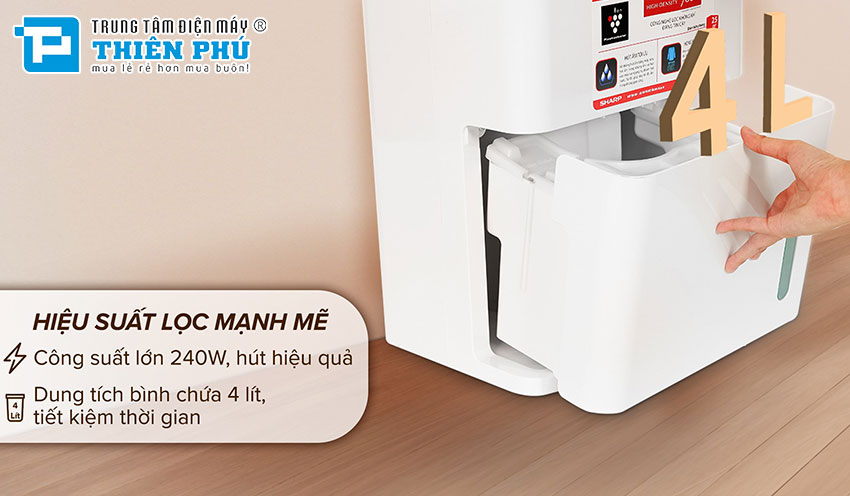 Tiết kiệm chi phí với máy hút ẩm Sharp DW-D12A-W: Bí quyết chọn mua thông minh