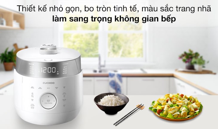 Nồi Cơm Điện Cao Tần Cuckoo CRP-LHTR0609F 1.08L: Sự Lựa Chọn Hoàn Hảo Cho Bữa Cơm Gia Đình