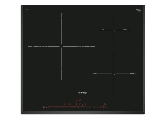 Đánh giá đặc điểm nổi bật của bếp từ Bosch PID651DC5E 3 vùng nấu series 8