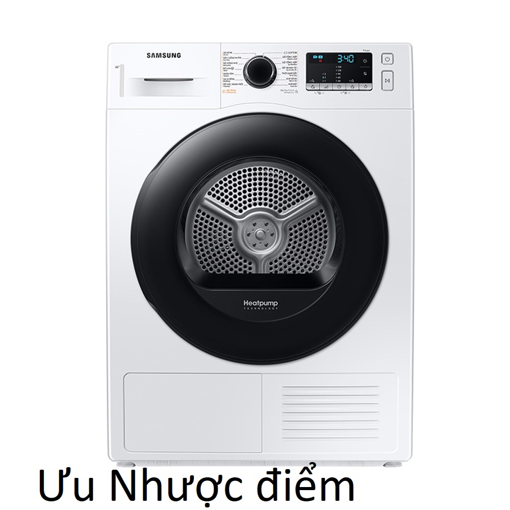 Ưu điểm và nhược điểm của Máy Sấy Quần Áo Samsung 9kg DV90TA240AE/SV