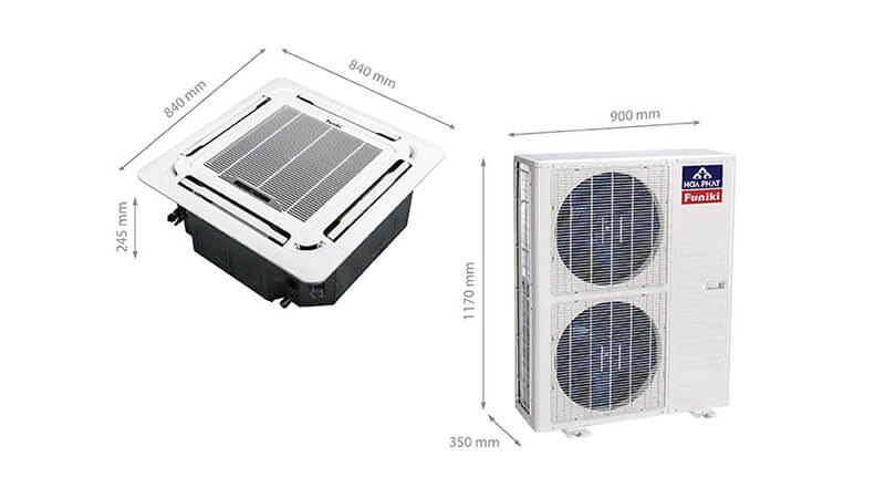 Điều hòa âm trần Funiki 1 Chiều CC50MMC1 giá rẻ với nhiều điểm mạnh