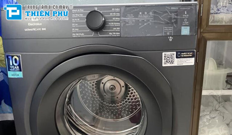 TOP 3 máy sấy quần áo Electrolux thông hơi được ưa chuộng nhất hiện nay