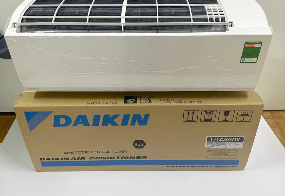 Điều hòa Daikin 9000btu FTF25XAV1V: Thiết bị làm mát, hút ẩm và lọc không khí