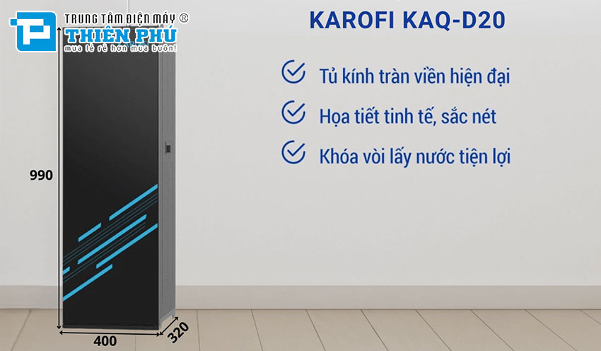 Máy Lọc Nước Karofi KAQ-D20 11 Lõi