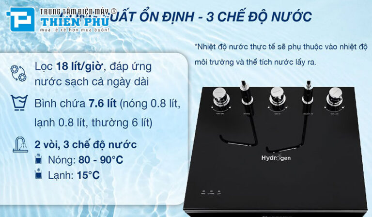 Máy lọc nước Kangaroo nóng nguội lạnh KG10A12 10 lõi và tiện lợi khi sử dụng