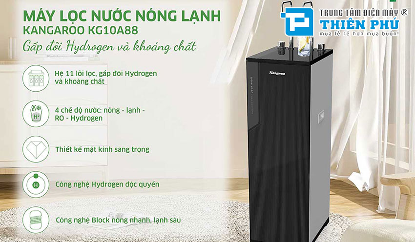 Máy lọc nước Kangaroo Hydrogen KG10A88 11 Lõi