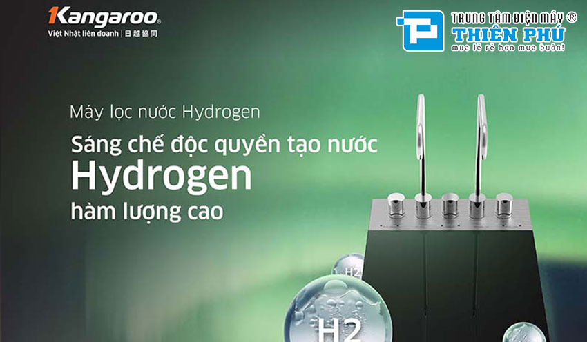 Máy lọc nước Kangaroo Hydrogen Nóng Lạnh KG11A16 - 11 Lõi