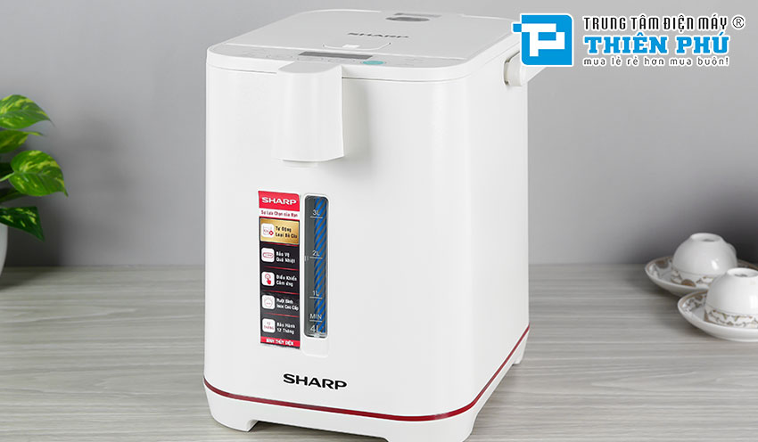 Bình Thủy Điện Sharp KP-40EBV-WH 4 Lít