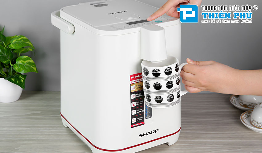 Bình Thủy Điện Sharp KP-40EBV-WH 4 Lít
