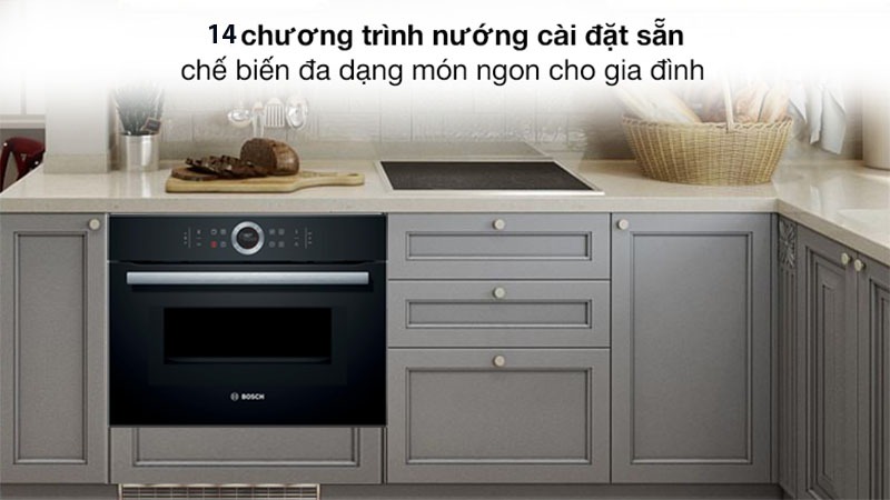 Kết hợp công nghệ nướng mang lại sự tiện lợi cho người dùng