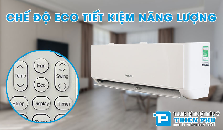 Điều Hòa Nagakawa 12000Btu 1 Chiều NS-C12R2T30: Sự lựa chọn hàng đầu trong tầm giá 6 triệu