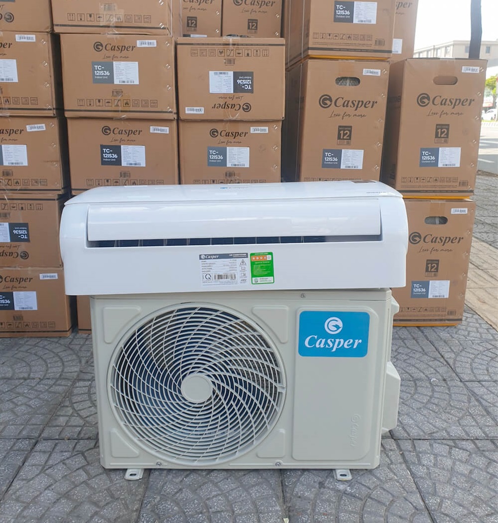 Cập nhật giá điều hòa Casper 9000btu, từ dòng thường đến dòng điều hòa inverter