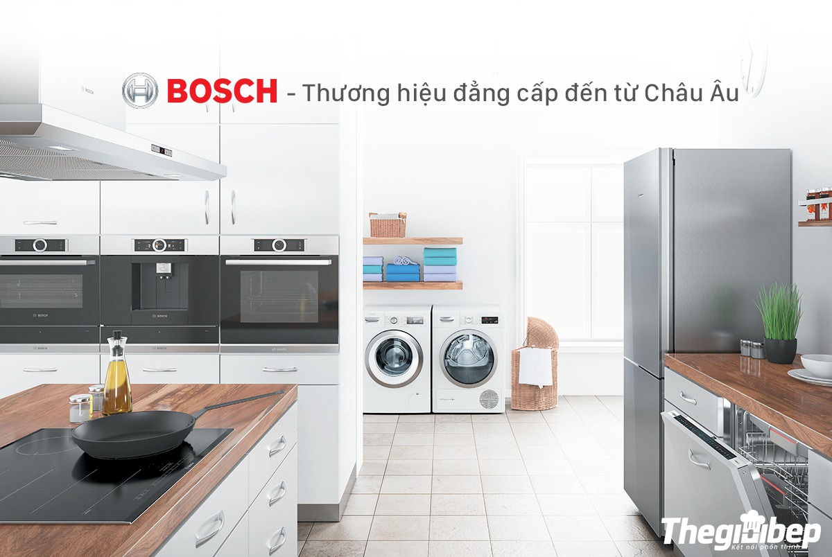 Máy rửa bát Bosch có mấy loại? Đặc điểm từng loại có gì nổi bật?