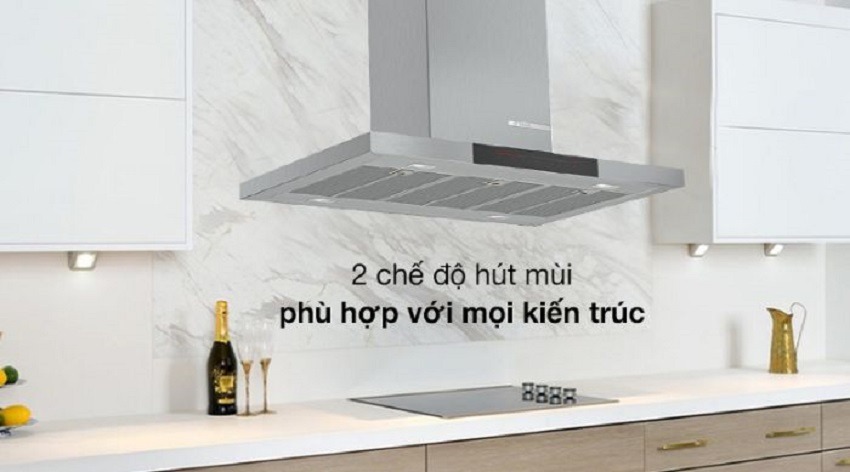 Top các lý do bạn nên sở hữu máy hút mùi Bosch DIB98JQ50B 90 cm serie 6