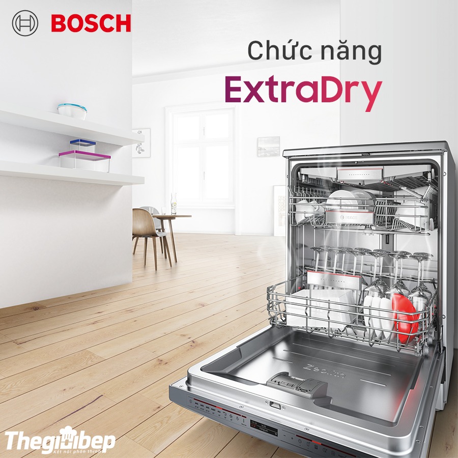 Máy rửa bát Bosch SMI4HVS33E 13 bộ serie 4 có phải là sự lựa chọn phù hợp cho gia đình bạn?