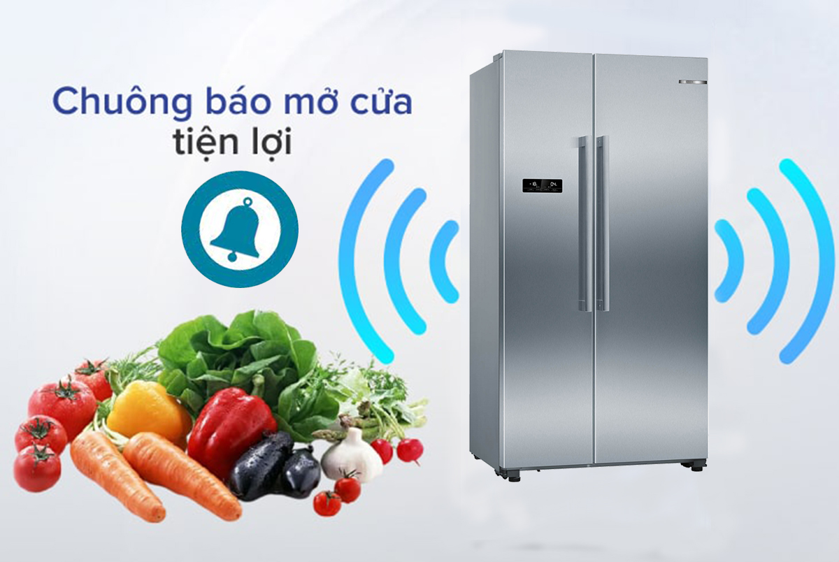 Bạn nên chọn mẫu tủ lạnh Bosch KAN93VIFPG cho gia đình