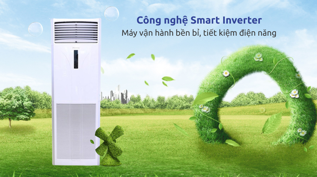 Điều hòa cây Daikin FVFC140AV1/RZFC140AY19: Tiết kiệm điện, làm mát nhanh chóng