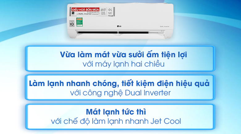 Điều hòa LG B13API 2 chiều: Sự lựa chọn hoàn hảo cho mọi gia đình