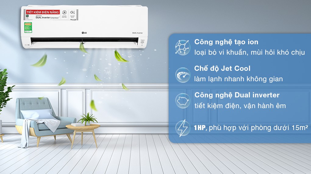 Điều hòa LG V18API1: Nâng tầm không gian sống sang trọng và tiện nghi