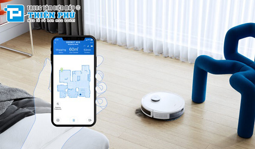 Robot hút bụi Ecovacs Deebot N10: Sự lựa chọn hoàn hảo cho ngôi nhà hiện đại