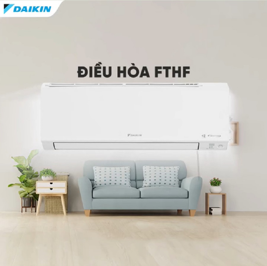 Điều hòa Daikin 18000btu FTHF50VVMV: Bảo vệ sức khỏe, bền bỉ và tiết kiệm điện