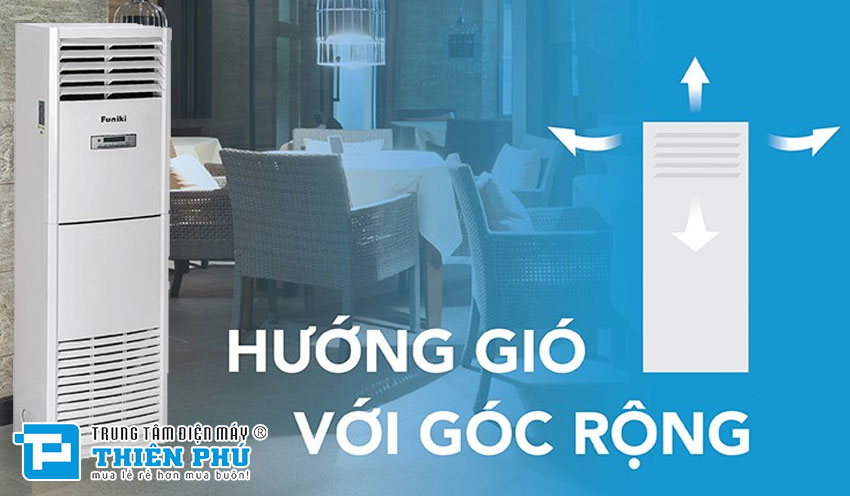 Sở hữu ngay Điều hòa cây Funiki 50000Btu 1 Chiều FC50MMC1 với mức giá ưu đãi