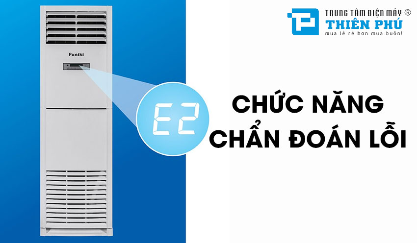 Sở hữu ngay Điều hòa cây Funiki 50000Btu 1 Chiều FC50MMC1 với mức giá ưu đãi