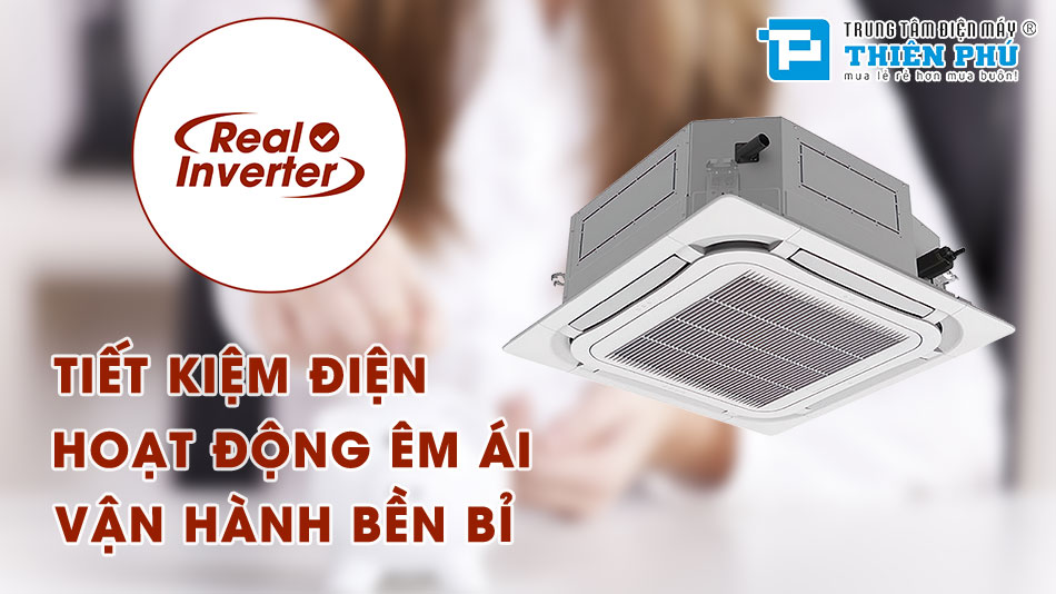 Điều Hòa Âm Trần Gree 42000Btu 1 Chiều Inverter GCC42S6I/GMC42S6I