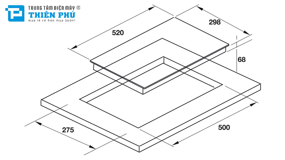 Bếp Hồng Ngoại Đôi Hafele HC-R302B