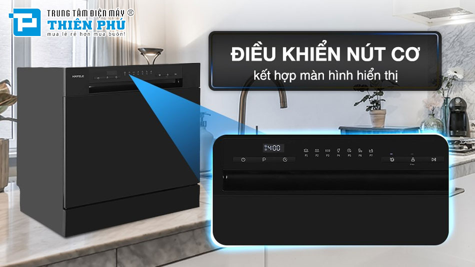 Những Ưu Điểm Không Thể Bỏ Qua Của Máy Rửa Bát Hafele 8 Bộ HDW-T5531B 538.21.350