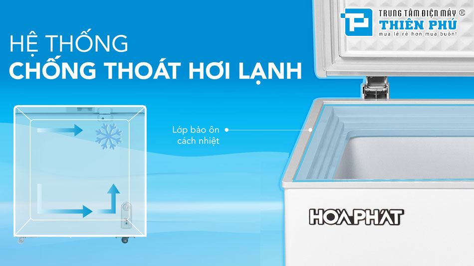 Tủ Đông Hòa Phát 252 Lít HPF AD6252