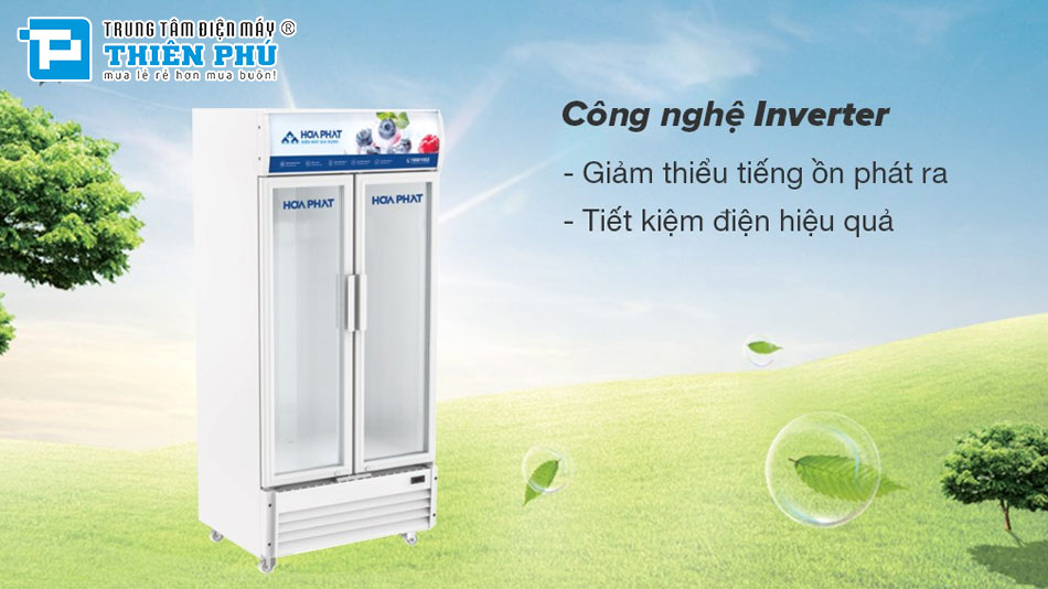 Tủ Mát Hòa Phát Inverter 812 Lít HSR D8812