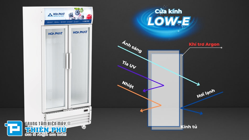 Tủ Mát Hòa Phát Inverter 812 Lít HSR D8812