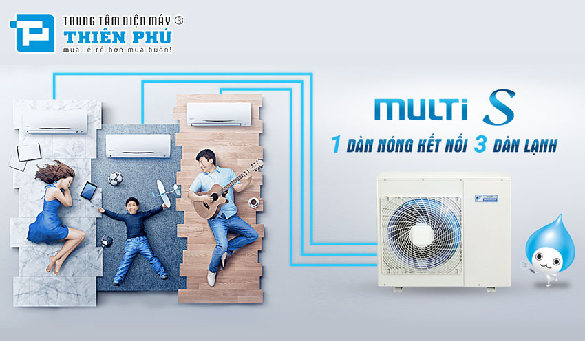 Điều hòa Multi Daikin: Giải pháp hoàn hảo cho căn hộ chung cư